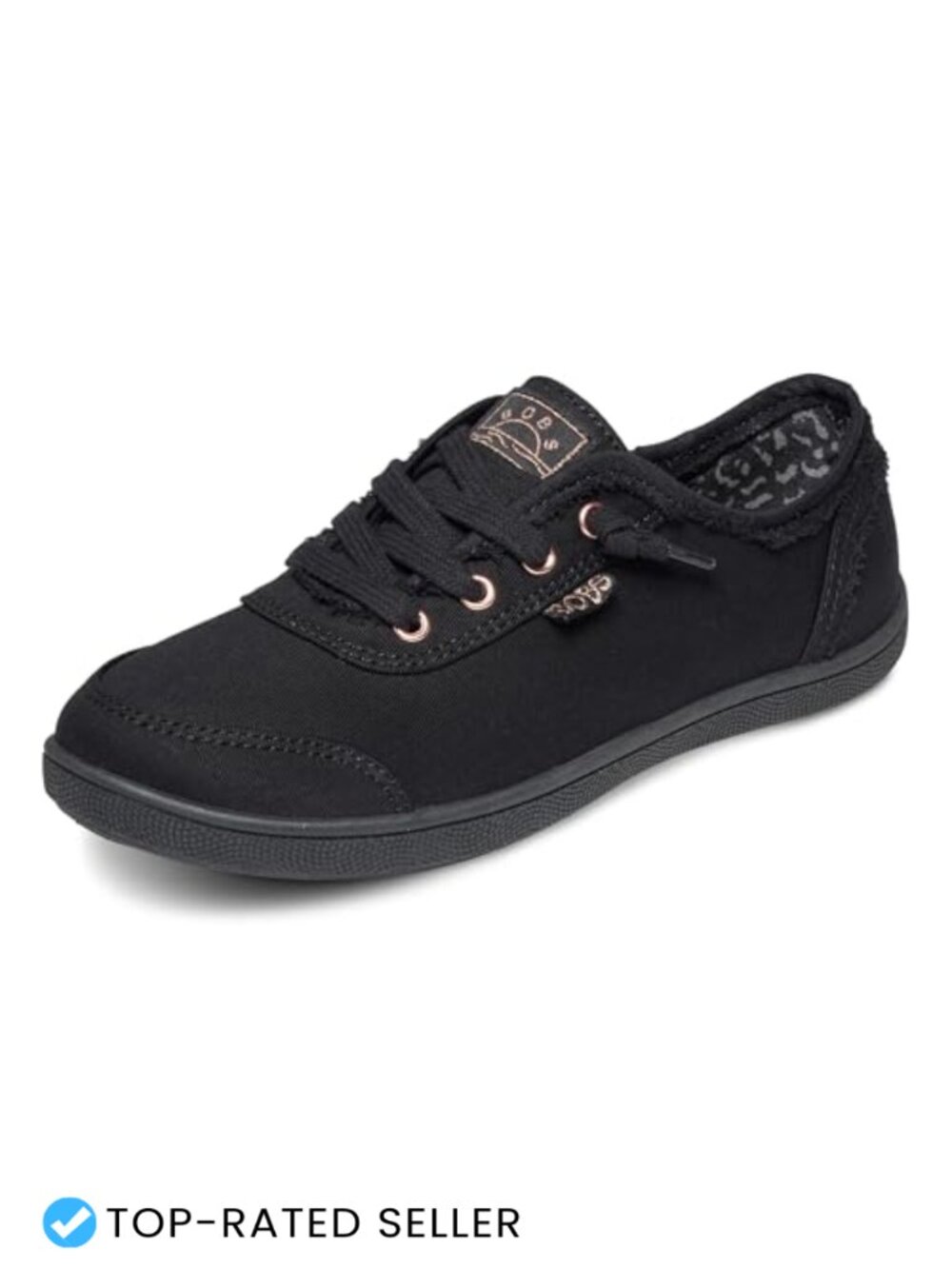 Skechers Bobs B Cute Canvas Slip On Sneaker Memory Foam Vegan